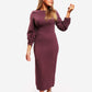 Bodycon Dress - Purple