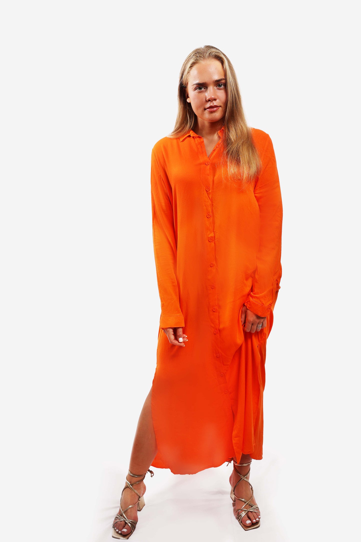 Bella Dress - Orange