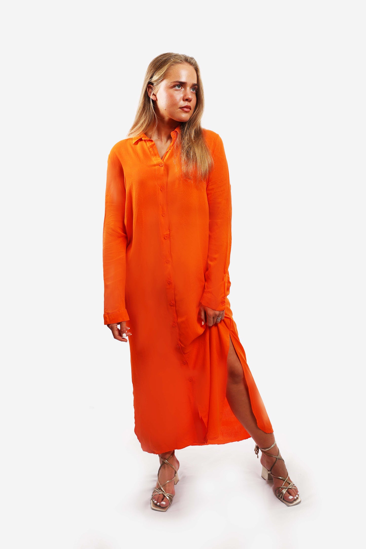 Bella Dress - Orange