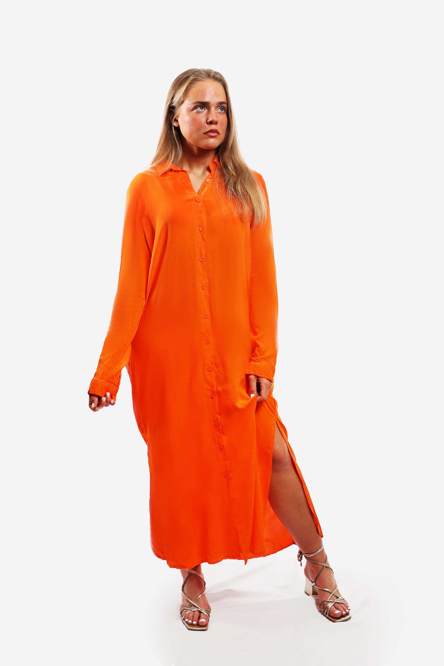 Bella Dress - Orange